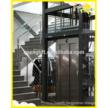 traction drive low cost villa lift